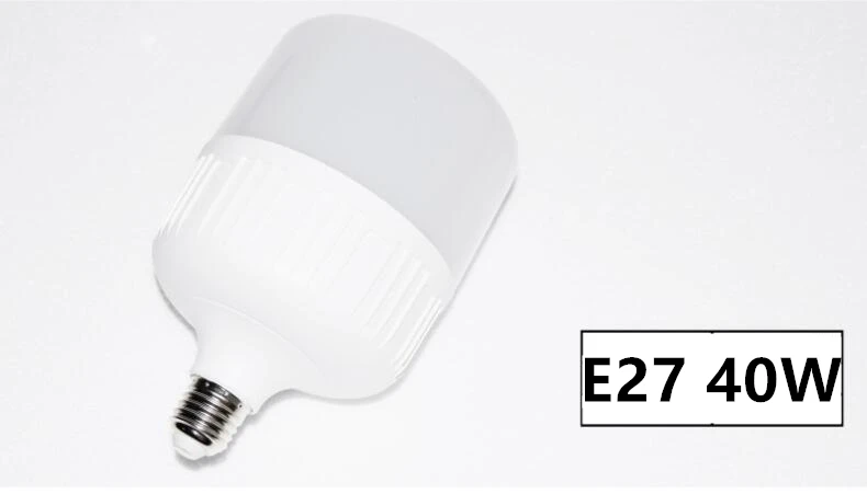 Светодиодный лампы E27 220 V-240 V Светильник лампы умная ИС(интеграционная схема) Мощность 5 Вт 10 Вт 15 Вт, 20 Вт, 30 Вт, 40 Вт, 50 Вт высокой мощности Яркость лампада светодиодный Bombillas