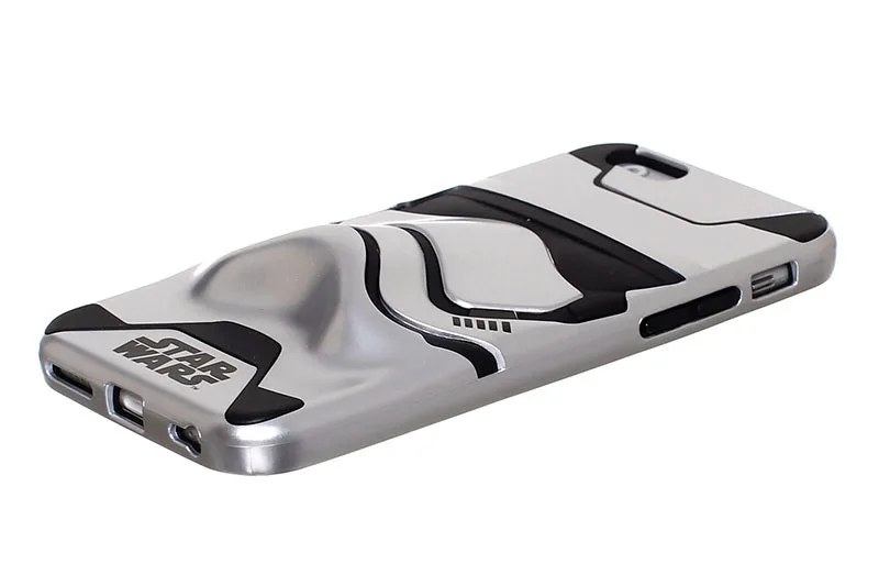 Stormtrooper 3D PC Silicon Case For iPhone 6 6S plus for Apple protector skin Sheath shell Coque Cover Back rubber moblie phone |