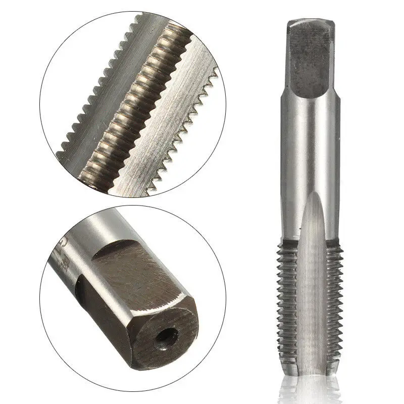 Конический трубный кран G1/8 1/4 3/8 1/2 3/4 1 NPT HSS конический металлический винт режущий
