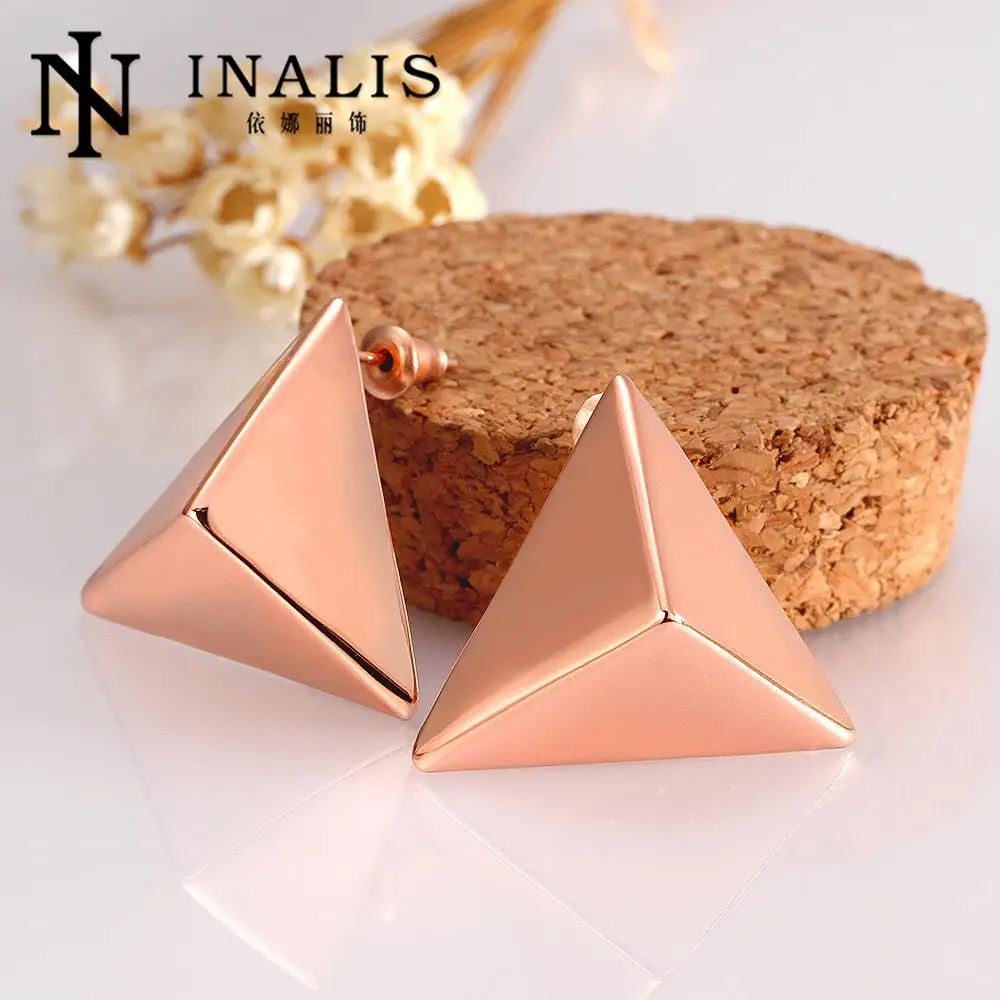 E986 B Wholesale Nickle Free Antiallergic 18K Real Gold Plated Earrings For Women New Fashion Jewelry|jewelry factory hong kong|earrings monet