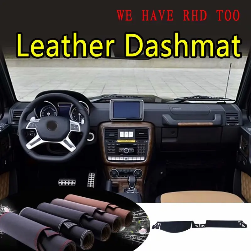 Кожаный коврик для приборной панели Mercedes Benz G Class 463 G500 G350 G550 AMG G55 1990 2017| |