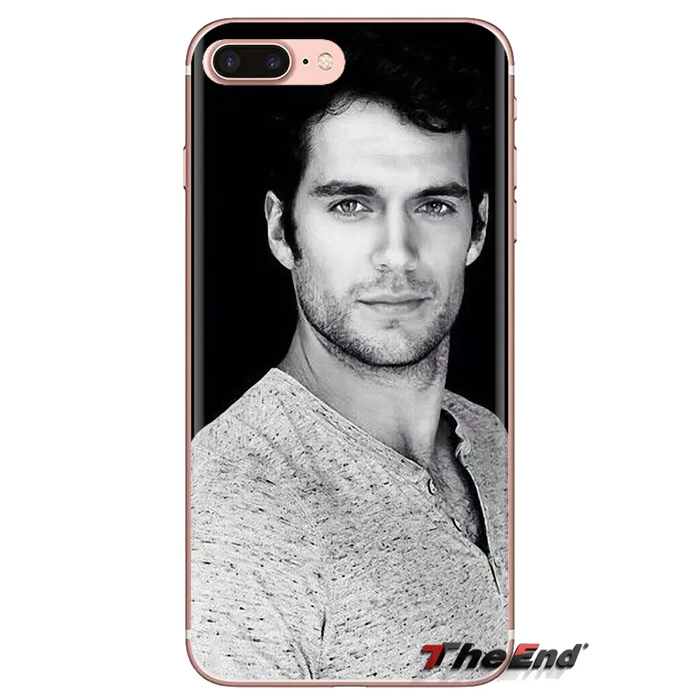 Мягкий прозрачный чехол для iPod Touch Apple iPhone 4 4S 5 5S SE 5C 6 6S 7 8 X XR XS Plus MAX Henry Cavill Man of Steel Star
