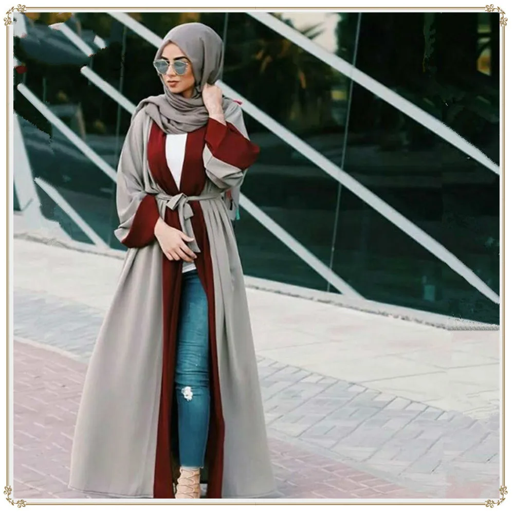 

Djellaba Hot Sale Abaya Turkish Sale Real Adult Polyester Caftan 2019 Muslim Mosaic Turkey Leisure Women Islamic Long Cardigan