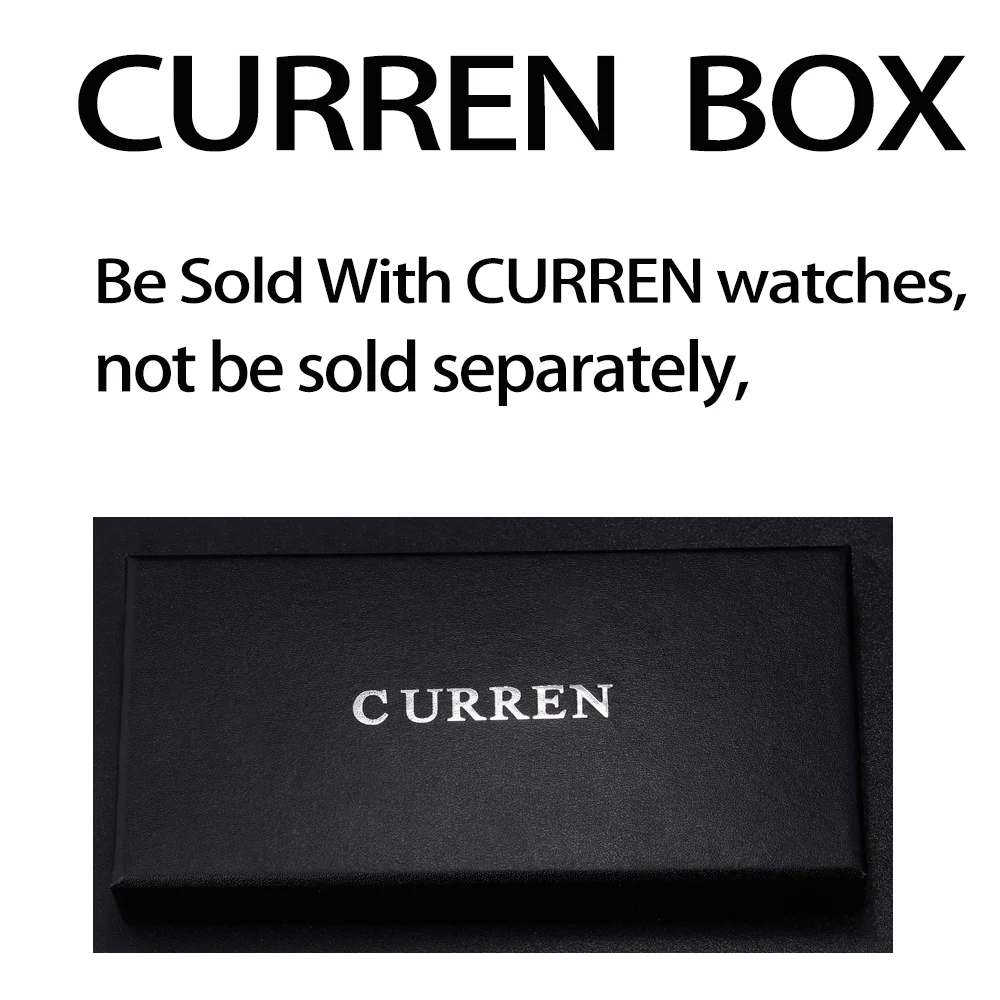 

Бумажная Подарочная оригинальная коробка для часов CURREN