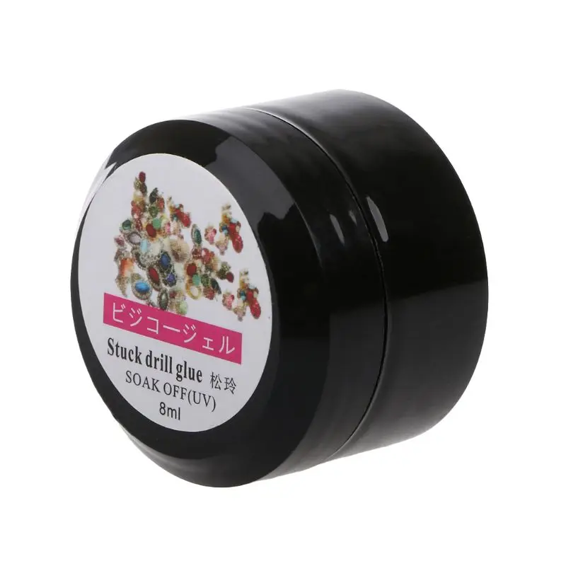 Сильный дизайн ногтей горный хрусталь Клей гель клей Смола Драгоценный Камень