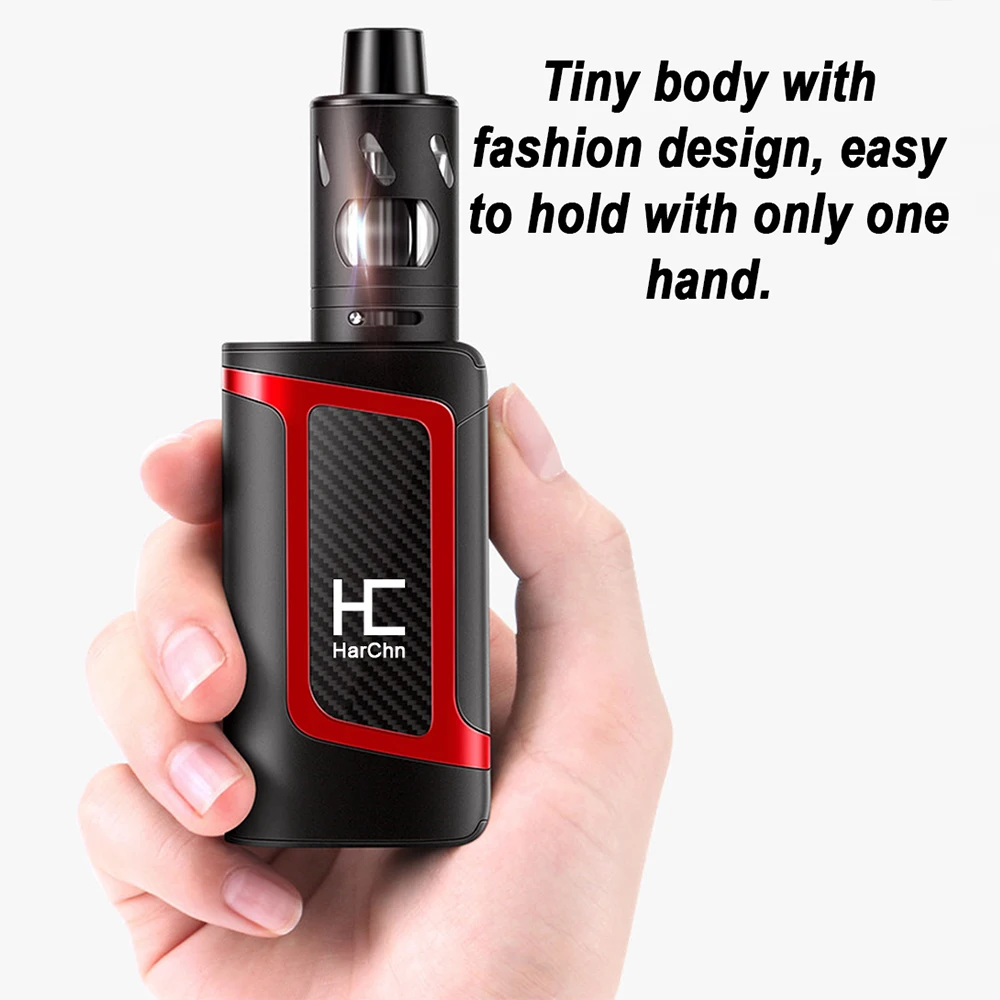 DOTENT HC Vape комплект кальян ручка 80 Вт стартовый 2000 мАч батарея 510 металлический