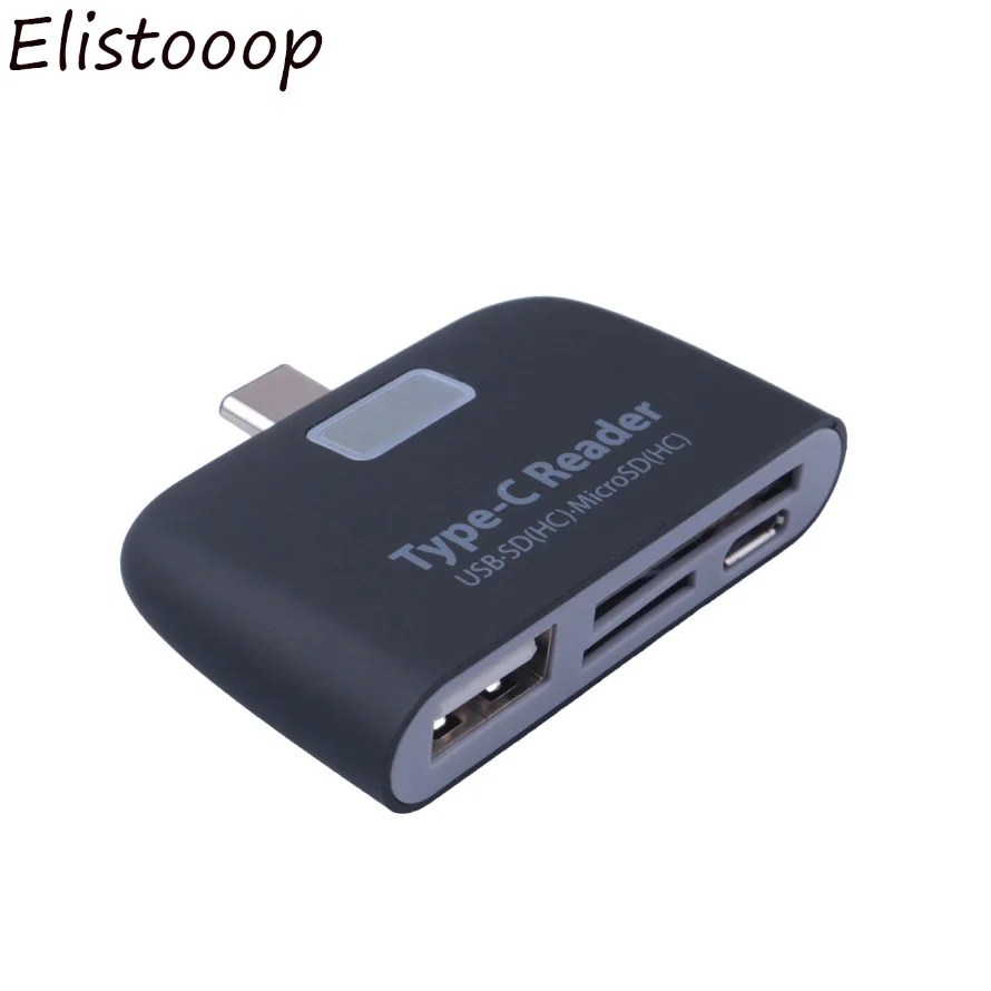 Многофункциональный адаптер для карт памяти USB 3 1 Type C USB-C TF SD OTG 2019 | Электроника