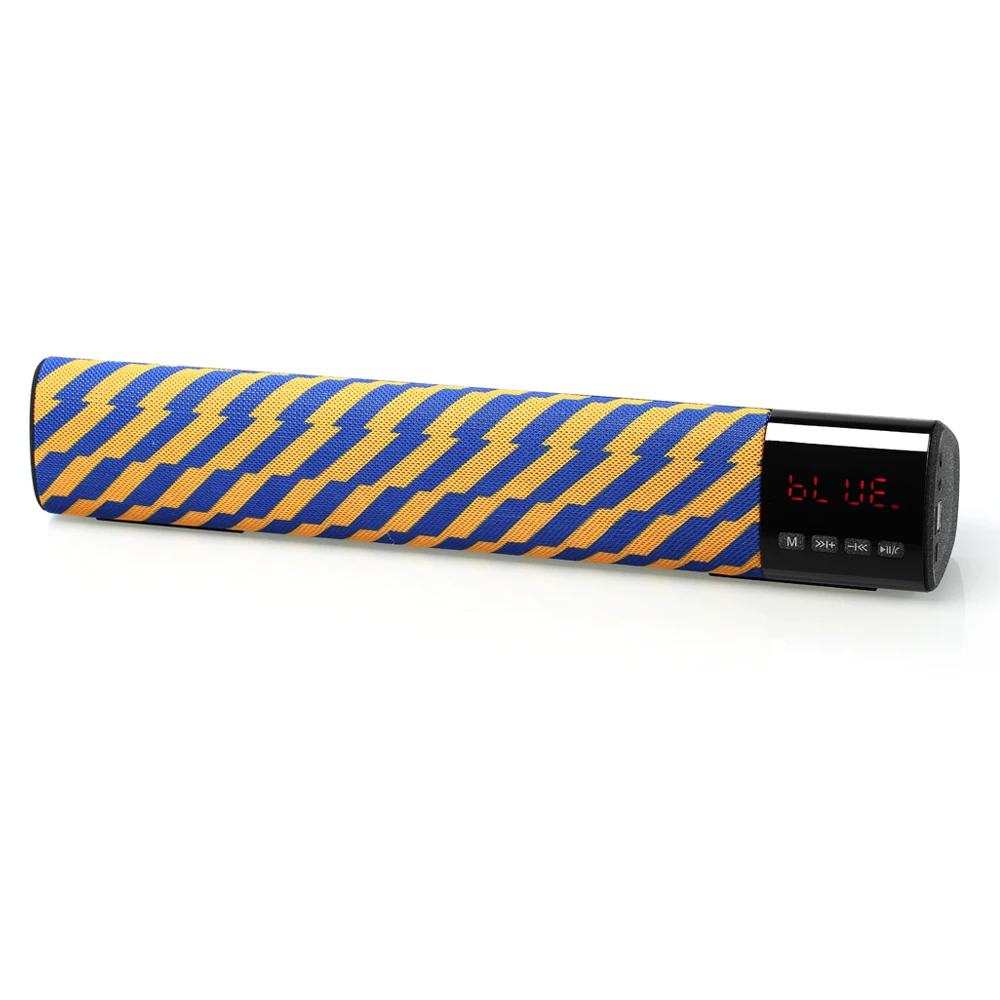 TOPROAD стерео Bluetooth динамик сабвуфер Саундбар беспроводной приемник TF карта fm-радио USB супер бас Altavoz динамик s с микрофоном
