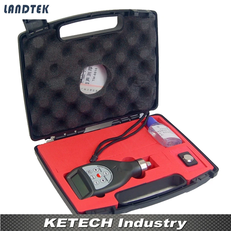 

Landtek Thickness Meter Ultrasonic Thickness Gauge TM8816