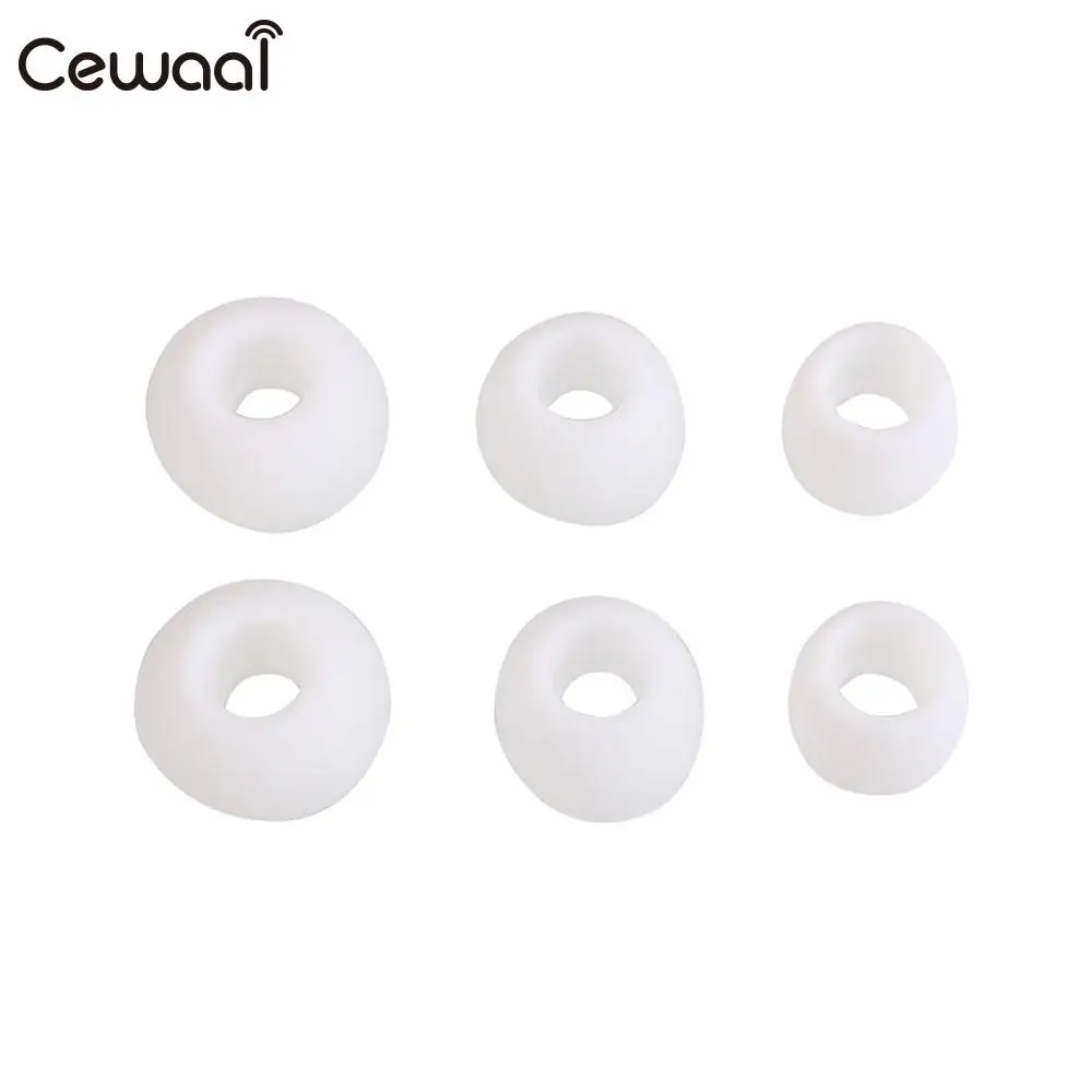 Cewaal 6pcs Black Durable Replacement Earbuds for Sennheiser CX300 400 500 II Headphone Earphone Headset Accessories | Электроника