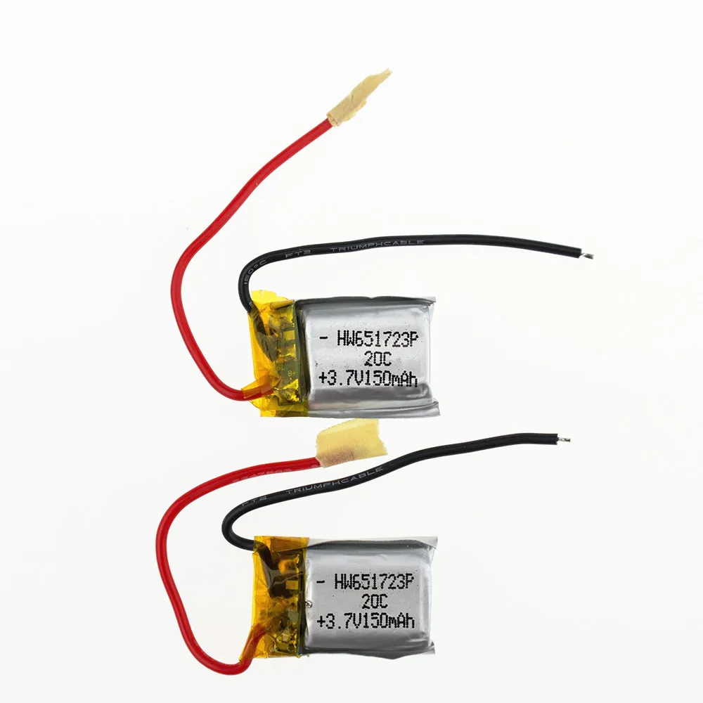 Lipo battery 651723 1 2 3 5 шт. 7 В 150 мА · ч для Syma S107 G Skytech M3 запасные части радиоуправляемого