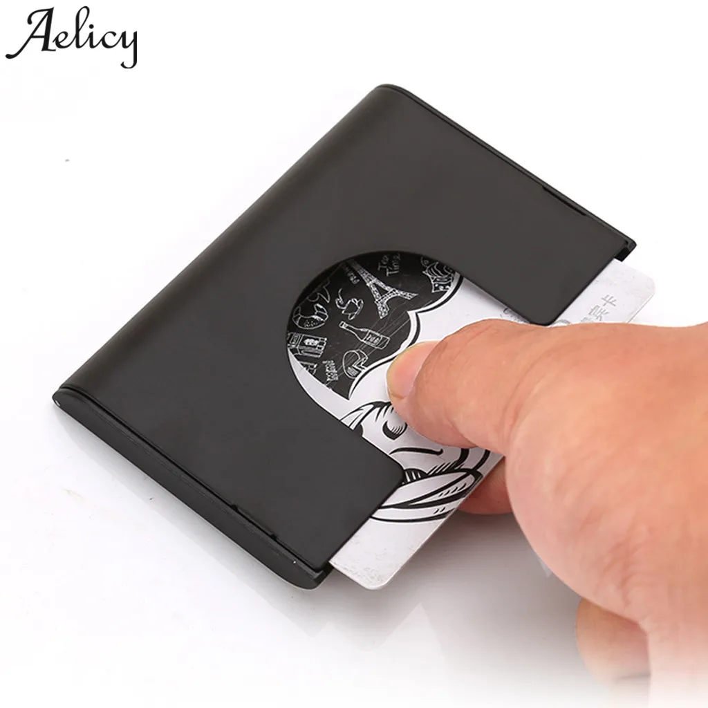 Aelicy мужские кошельки из высококачественной нейтральной нержавеющей стали