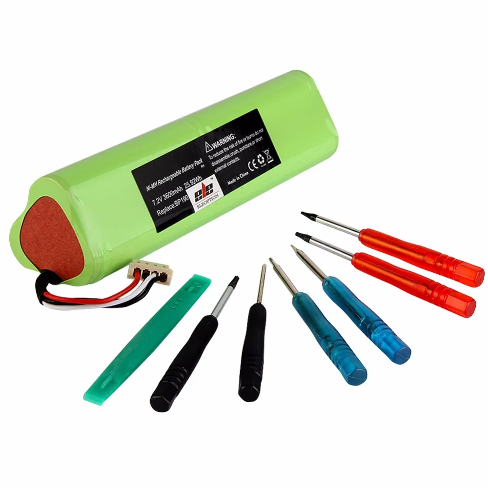 4X высокое качество Ni-MH 7,2 V 3600 mAh запасная батарея для Fluke BP190 BP-190 190B B1142 Fluke scopemeter 192 батарея с инструментами