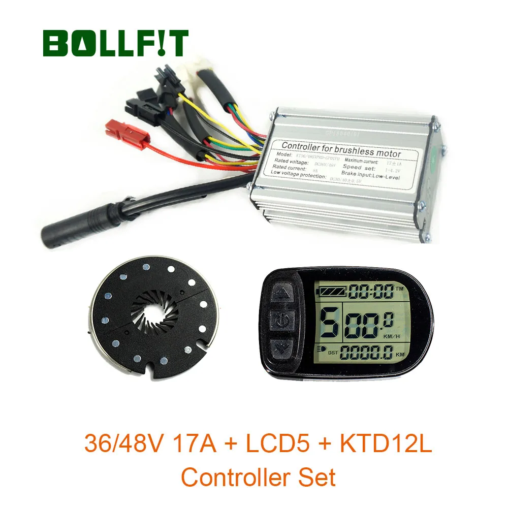 36V46V350W контроллер 17A LCD5 цветной дисплей PAS набор E bike конверсионный комплект датчик