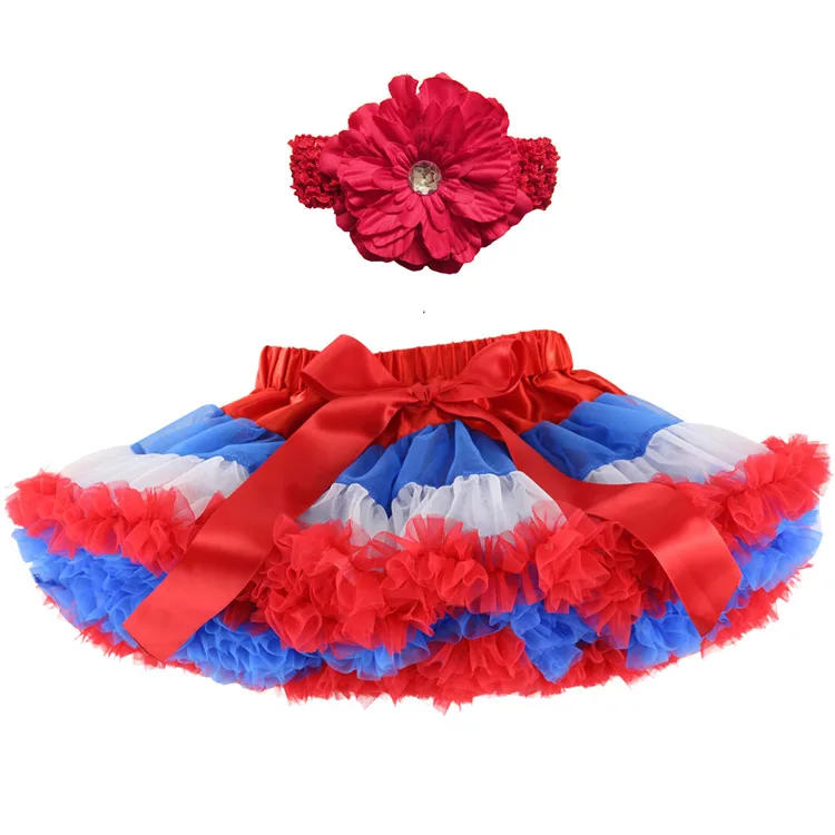 Baby Girl Kids Tutu Skirts Pettiskirt with Headband Set For Custome Party Wedding Dancing Birthday | Детская одежда и обувь