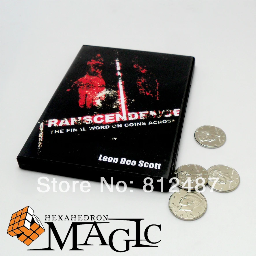 

Транценденс (с трюком) Леон Део Скотт и продавец магических/уличных монет магических фокусов/Бесплатная доставка