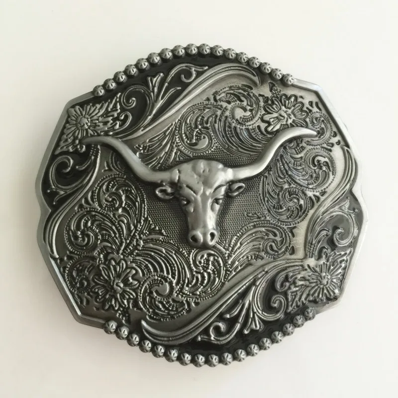 Розничная продажа 2 вида цветов новый стиль крутой узор голова быка ковбойский