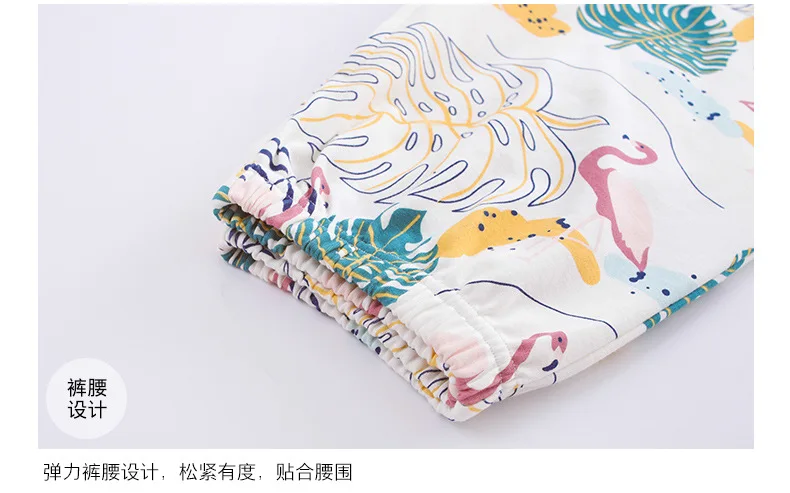 Кимоно для женщин, PyjamasSummer, хлопок, с короткими рукавами, из двух предметов, японский сексуальный пижамный комплект для девочек, открытые рубашки, домашние костюмы, одежда для сна