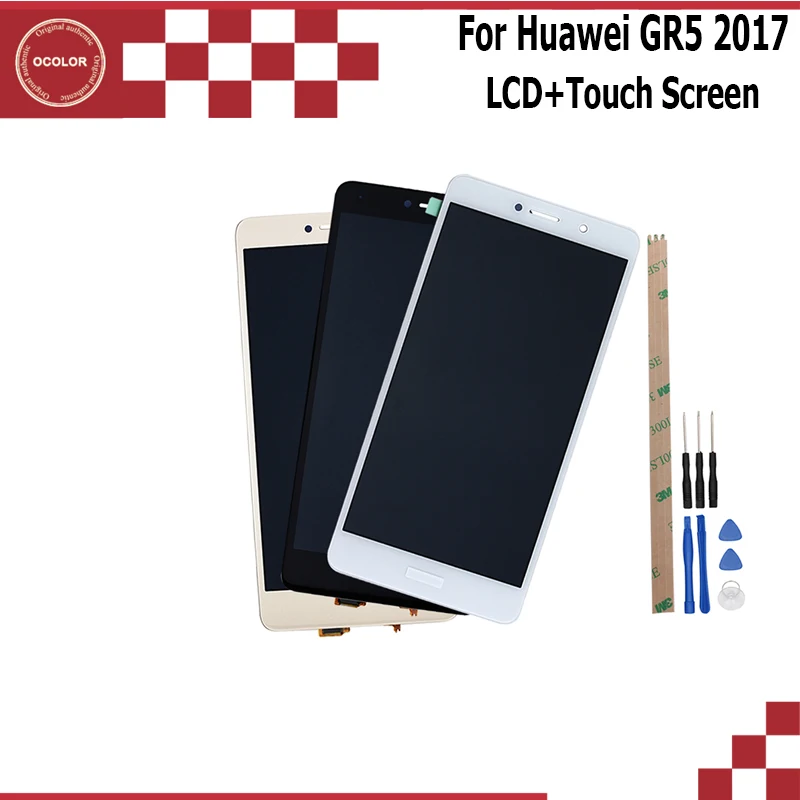 Ocolor для huawei GR5 2017 ЖК дисплей и сенсорный экран дигитайзер Honor 6X BLN L24 AL10 +