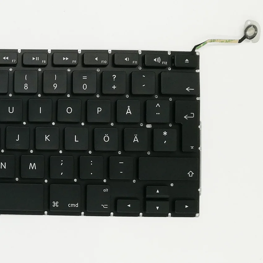 Новая шведская сменная клавиатура для Macbook Pro 15 дюймов A1286 ноутбука 2009 2012 лет|keyboard