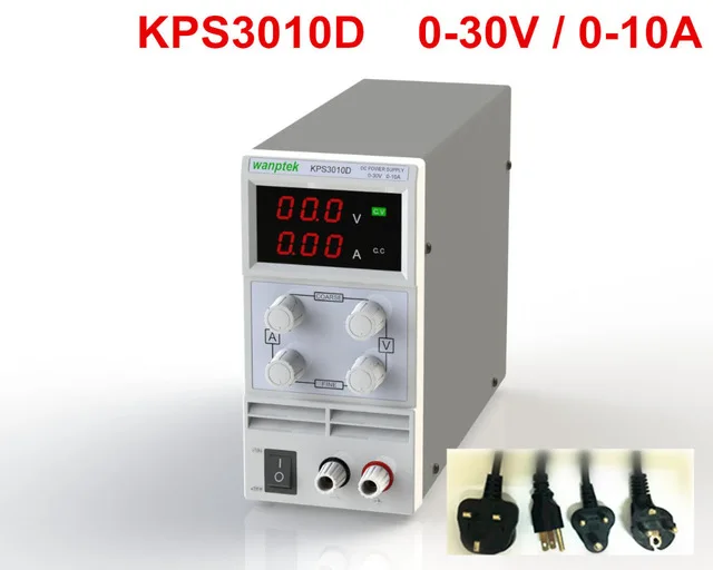 KPS3010D Регулируемый Высокоточный двойной светодиодный выключатель питания