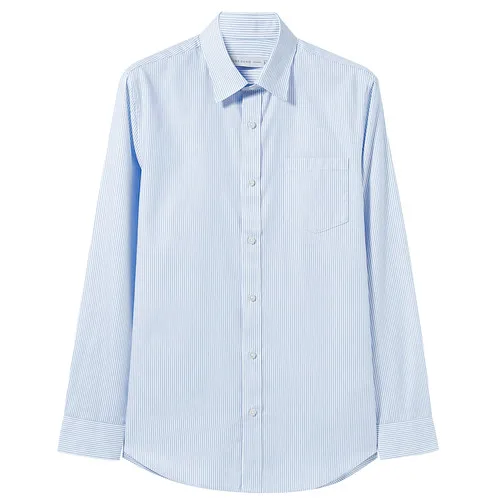 04Striped Giordano белая повседневная рубашка slim fit с длинными рукавами,имеет несколько цветовых решений и размеров - Цвет: 04Striped