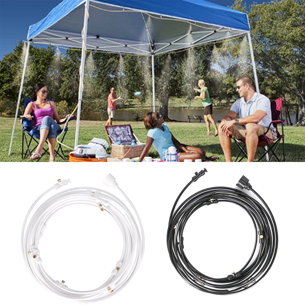 

Atomized Sprinkler Irrigation Set Humidification Cooling Effect Obvious Practical Irrigation Devices with Dust Removal for Yard