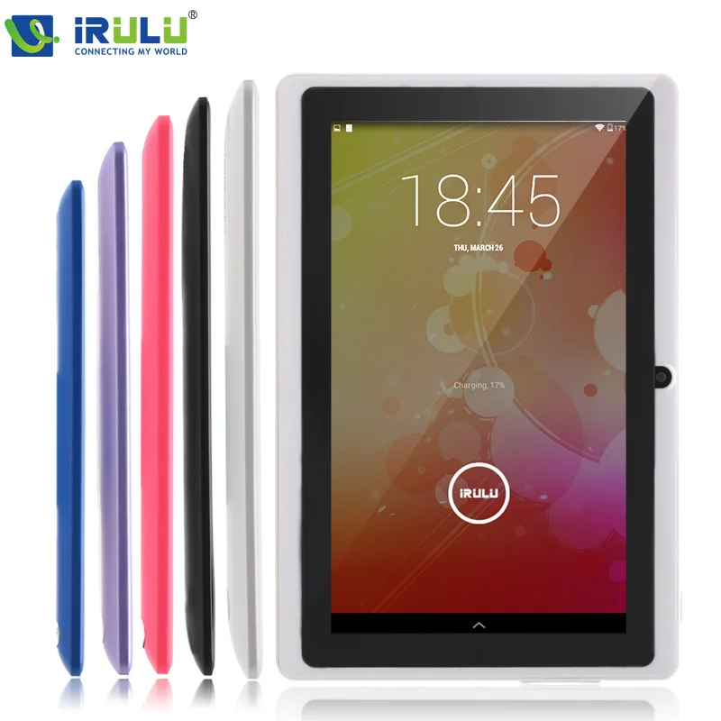 Irulu eXpro X1 7 &quot планшет PC 1024 * 600 HD Android 4.4 четырехъядерных процессоров 8 ГБ / 16 ROM Cam OTG WIFI