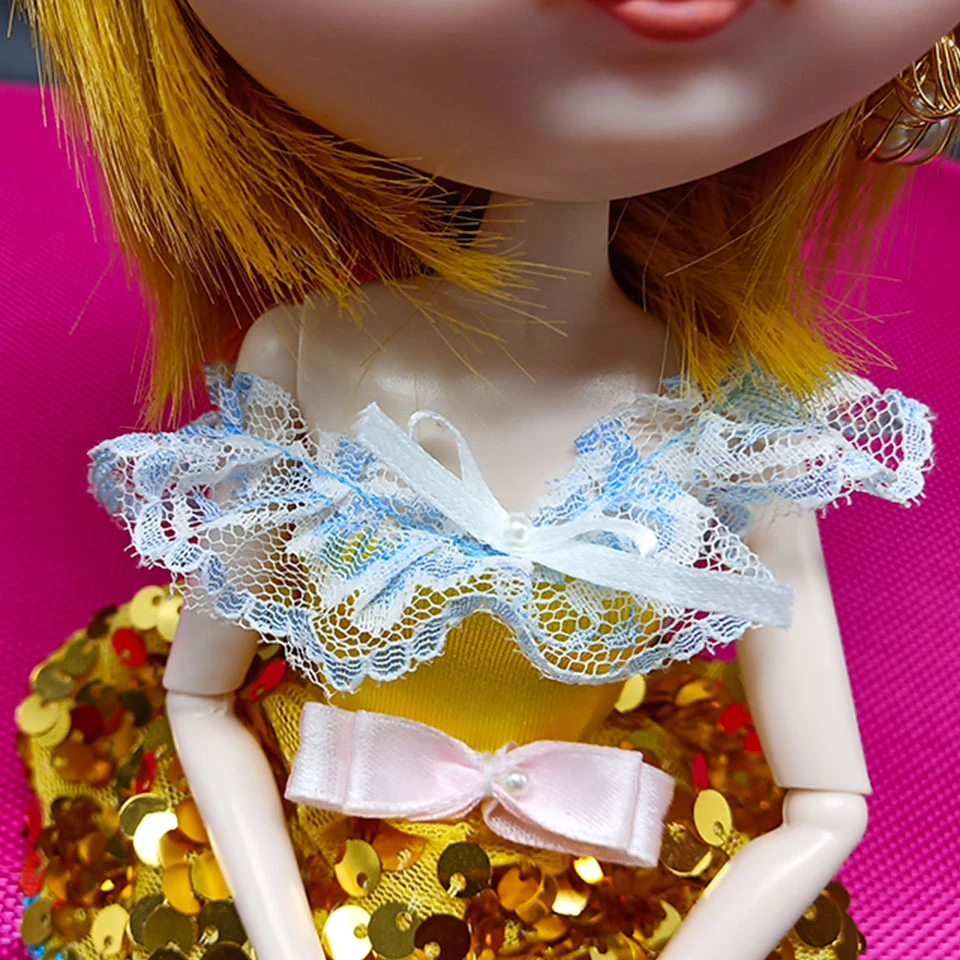 Реалистичная кукла принцессы Сладкая горошка 1/6 полностью силиконовая виниловая