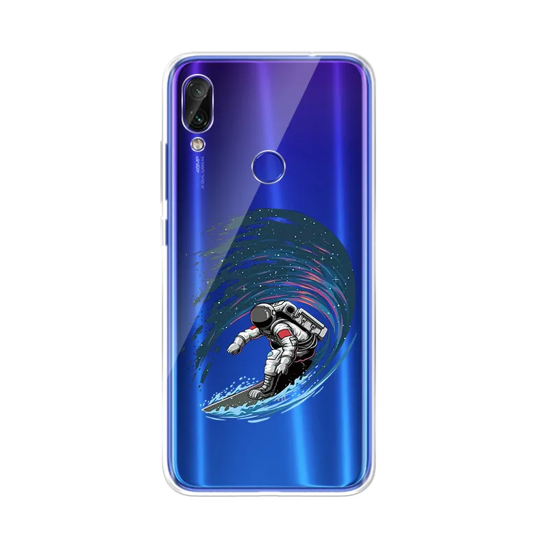 Силиконовый чехол с узором для Xiaomi Redmi Funda для Xiaomi Redmi Note 7 pro Redmi note 6 pro 6 6A чехол s защитный чехол из ТПУ - Цвет: 30