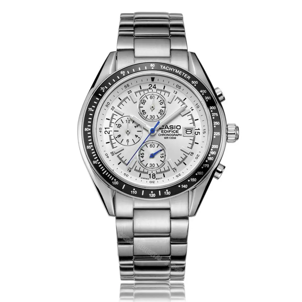 Casio watch горячие продажи бизнес-водонепроницаемый бизнес кварцевые часы ef-503 relogio мужской стол clcok стальной ленты - Цвет: EF-503D-7A