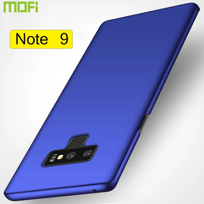 For Samsung Galaxy Note 9 Case Cover Mofi Hard Back Soild Color Black Red Blue Ultra Thin Note9 |