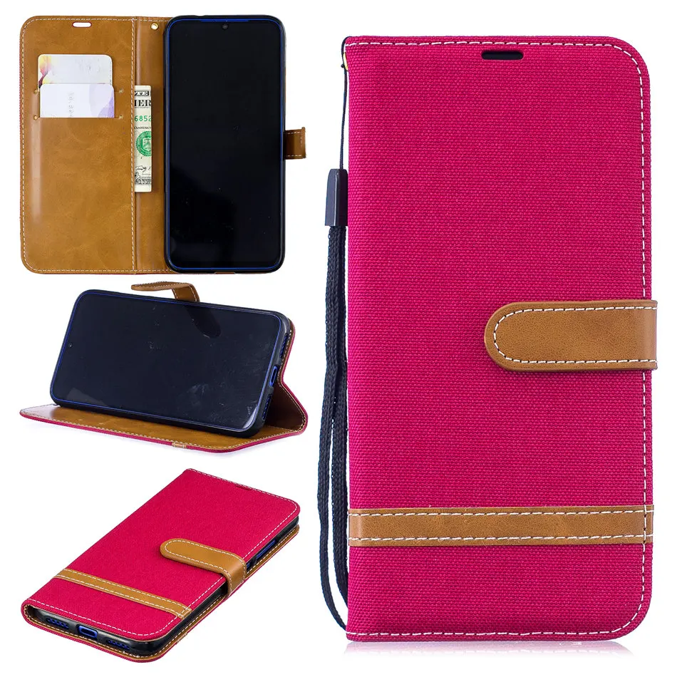 Чехол-книжка с изображением коровы для Xiaomi Poco F1 Redmi Note 7, 6 Pro, 5A, Y1 Lite, кошелек с карманом для карт, чехол-подставка из искусственной кожи, фирменная новинка, чехол D07Z