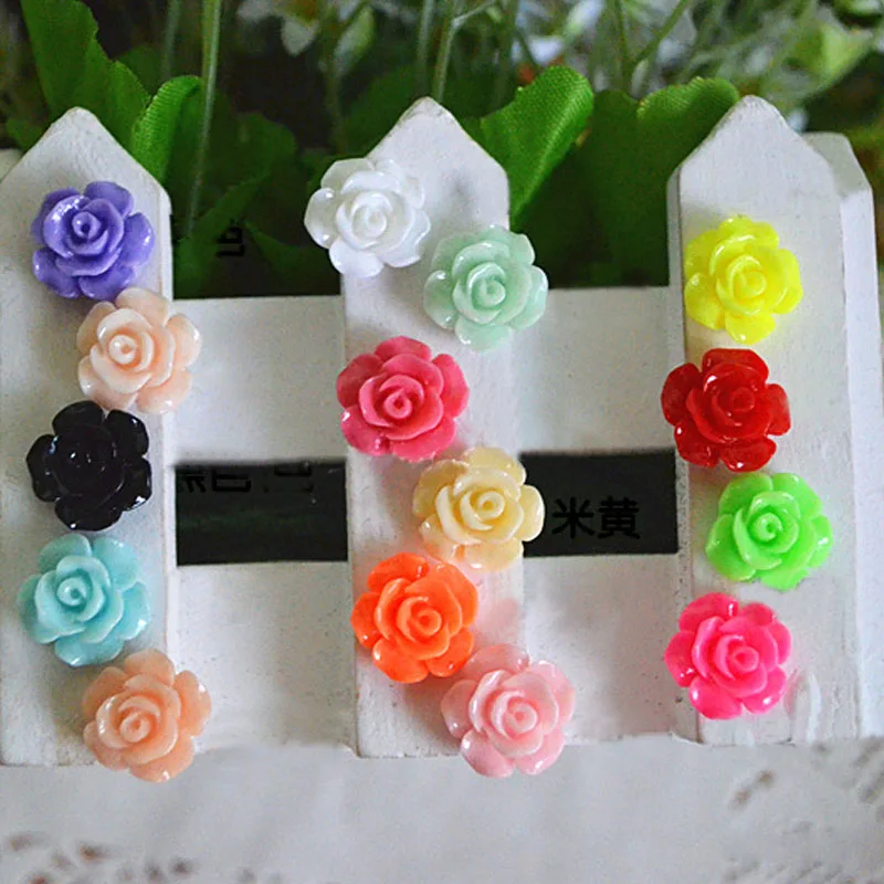 Статуэтки миниатюры домашний декор матовый цвет 13 мм винтажная плоская спина для