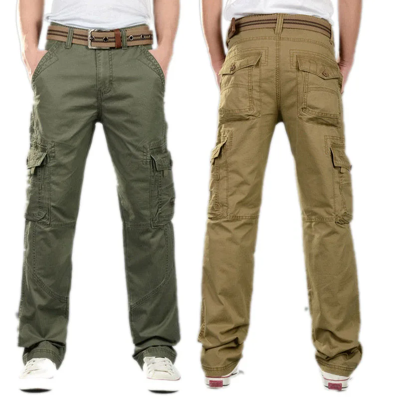 2019 New Men's Fashion Famous Tactical Pants Military Man Men Cargo Male Overalls Casual Trousers Plus Size 28~38 Hot | Мужская