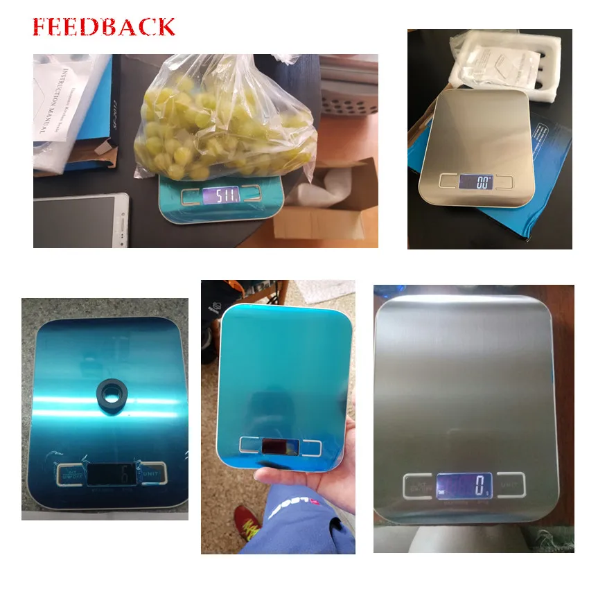 Электронные весы из нержавеющей стали 5000 г/1 г|digital scale kitchen|scale kitchenkitchen scales |