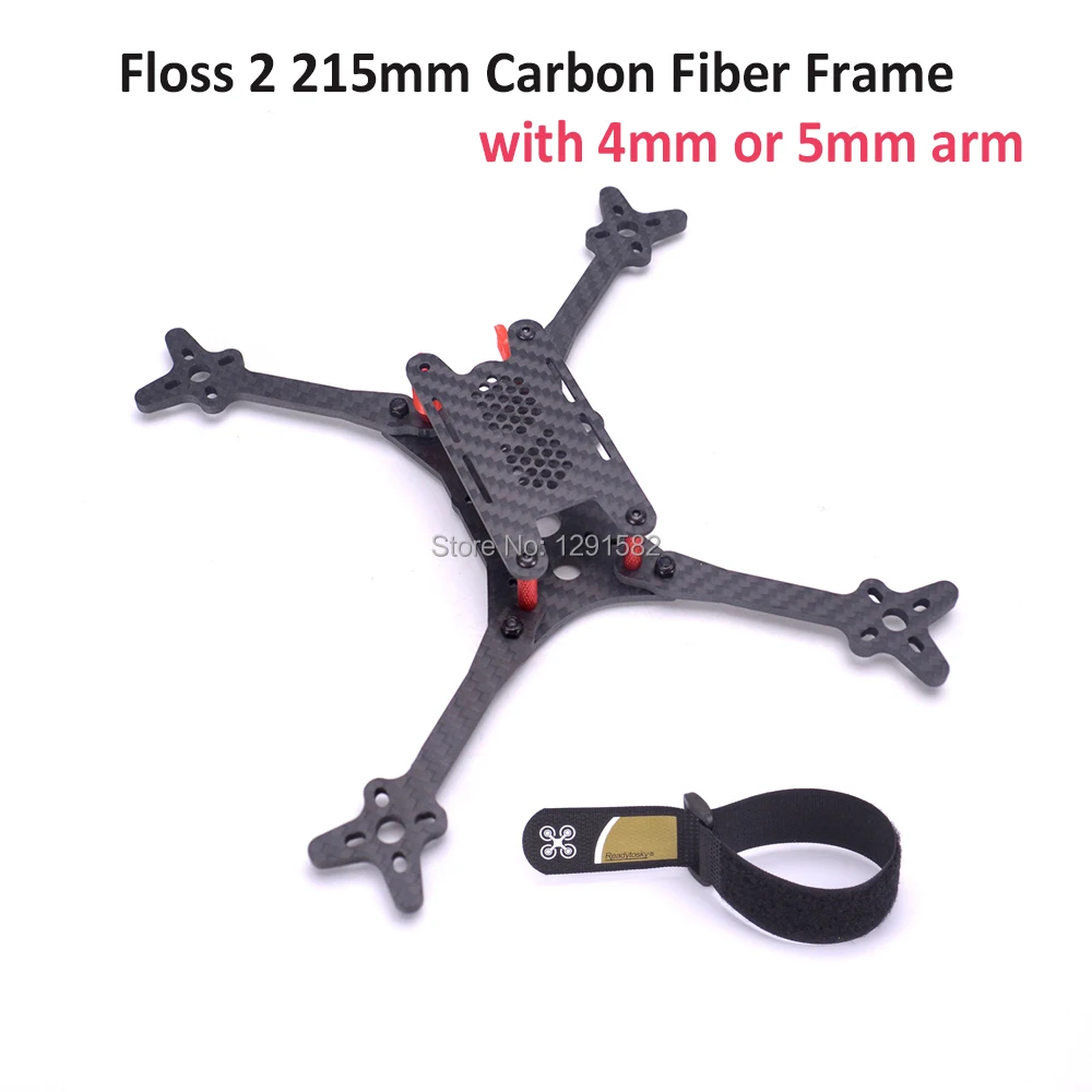 FLOSS 2 5 дюймов 215 мм FPV рамка из углеродного волокна для квадрокоптера с 4 мм/5