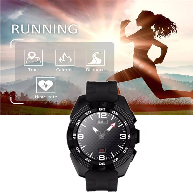 Смарт часы № 1 G5 9.9 мм ультра тонкий сердечного ритма трекер SmartWatch спортивные
