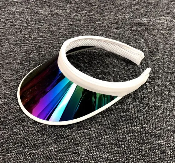 001 Открытый Унисекс УФ Защита солнцезащитный козырек кепки Casquette Туризм ПВХ пластик солнцезащитный козырек морской пляж Topless Велоспорт Femme Gorros - Цвет: 001
