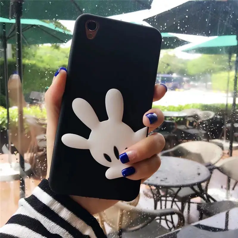 Q UNCLE Cartoon Minnie Mickey Mouse Soft Silicon Shockproof Phone Cases For Huawei P8 Lite P9 P10 lite Plus Mate 7 8 9 |