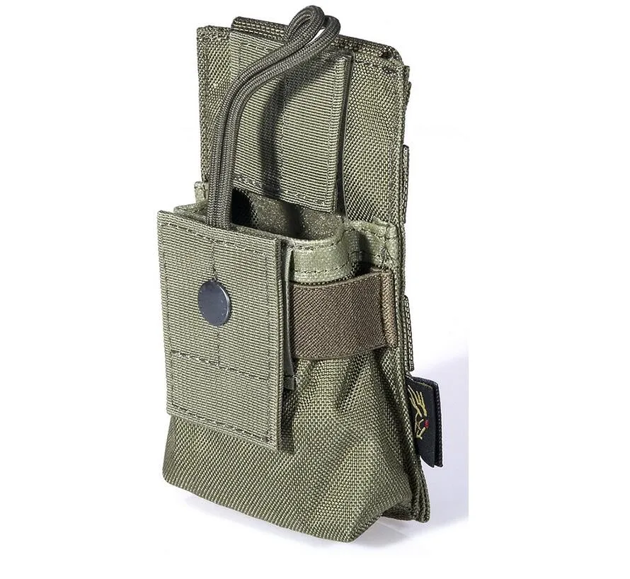 FLYYE MOLLE короткое радио Pounch Охота Кемпинг Туризм Альпинизм Открытый Тактический военная кордюра боевой PH-C009
