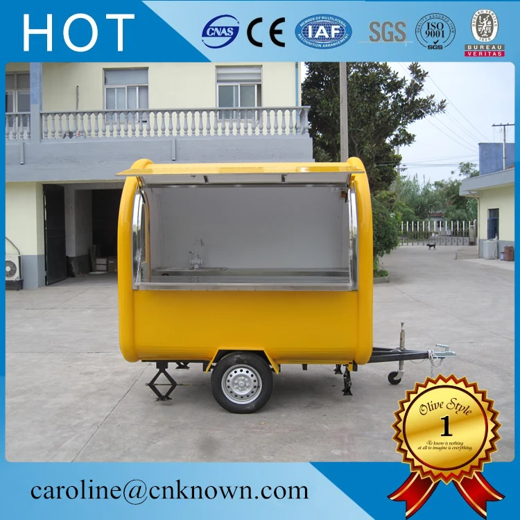 160 cm wide food trailer custom inside and color cart for sale the could install fried ice cream machine | Бытовая техника