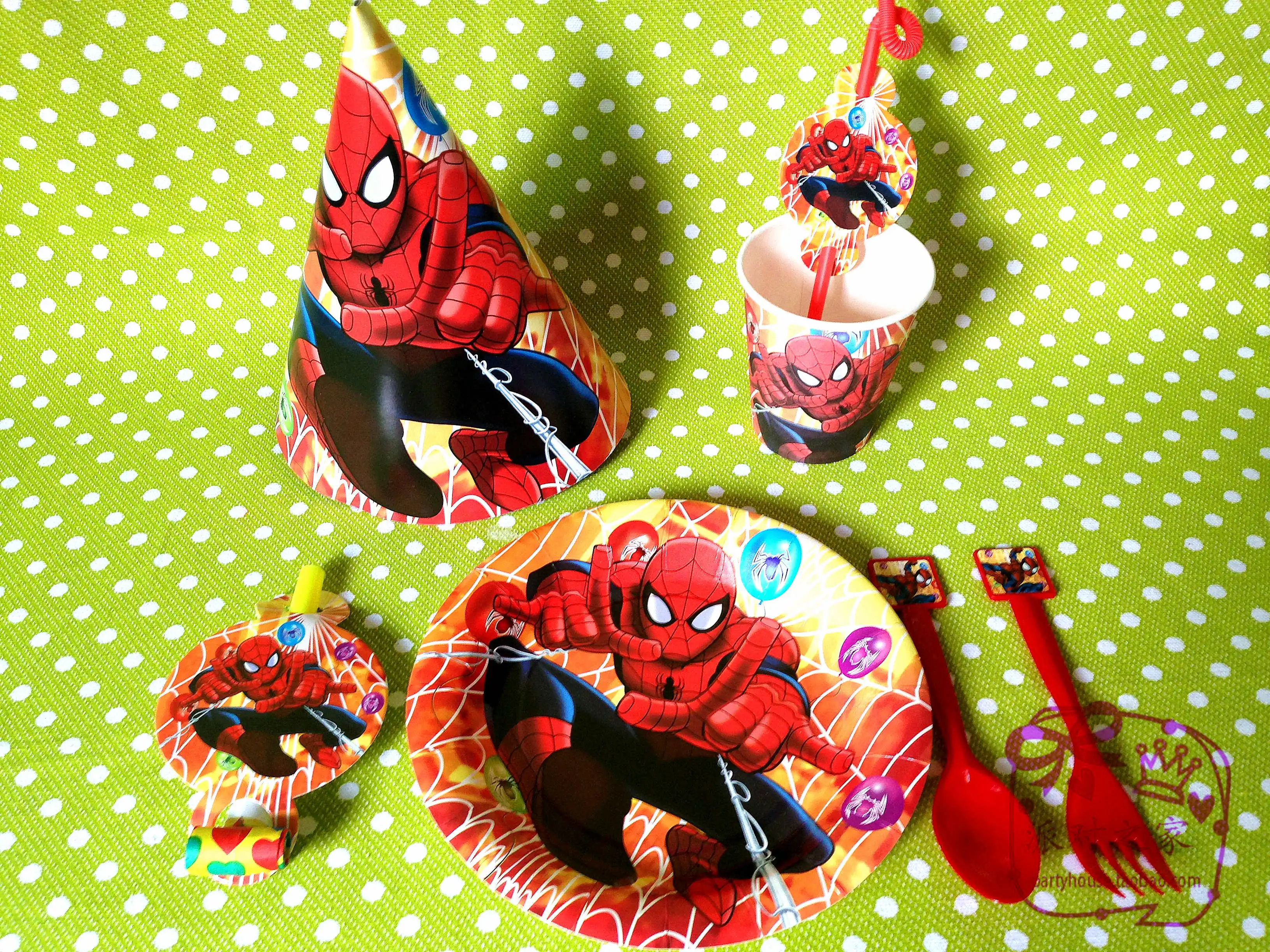 181 шт. 12 человек-паук тематическая вечеринка на день рождения украшение для