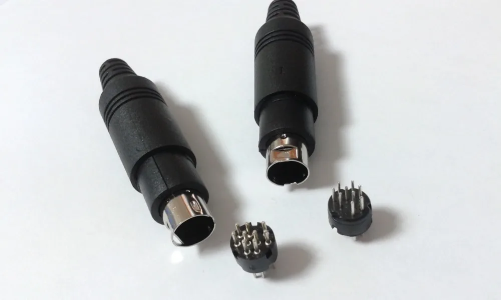 20 шт. мини DIN 9 контактный разъем адаптер пайки|adapter|adapter connectoradapter pin |