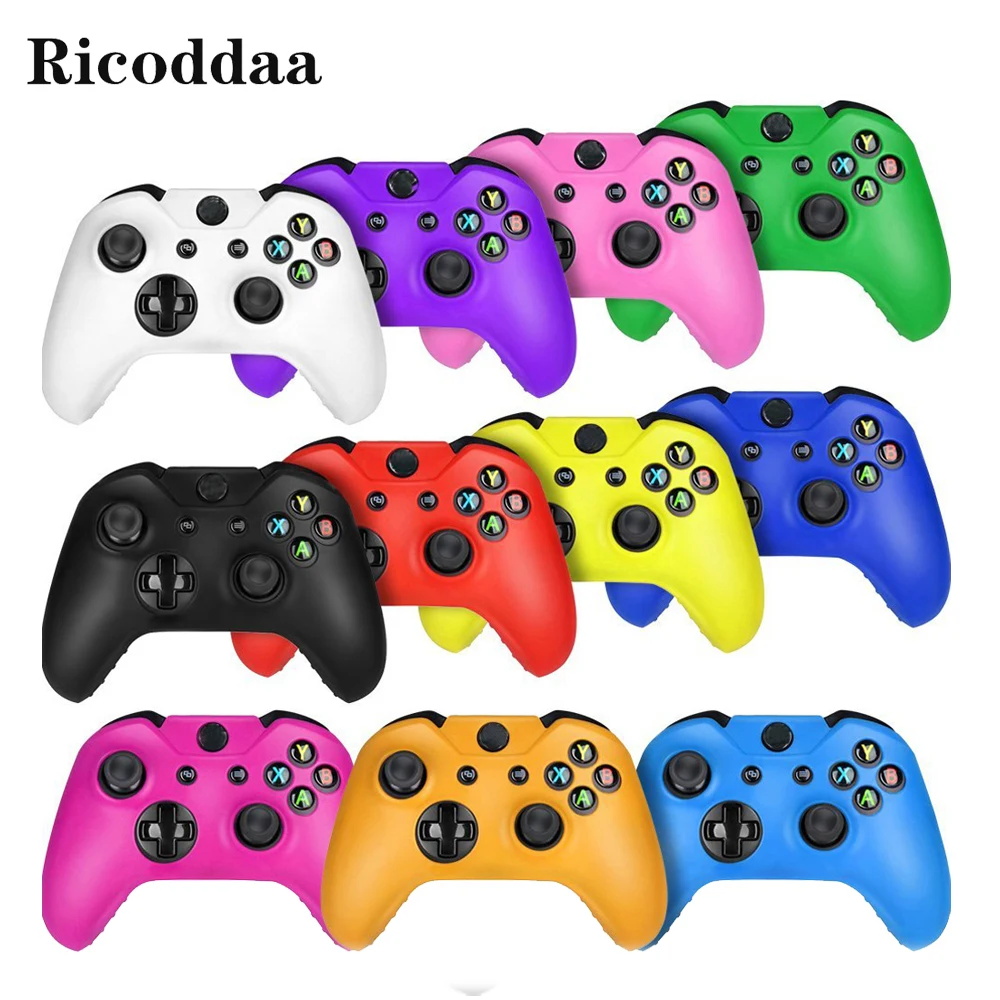 

Silicone Gel Rubber Case Skin Cover For Xbox One Controller Silicone Case For Xbox one Gamepad Joystick Soft Gel Silicone Cases