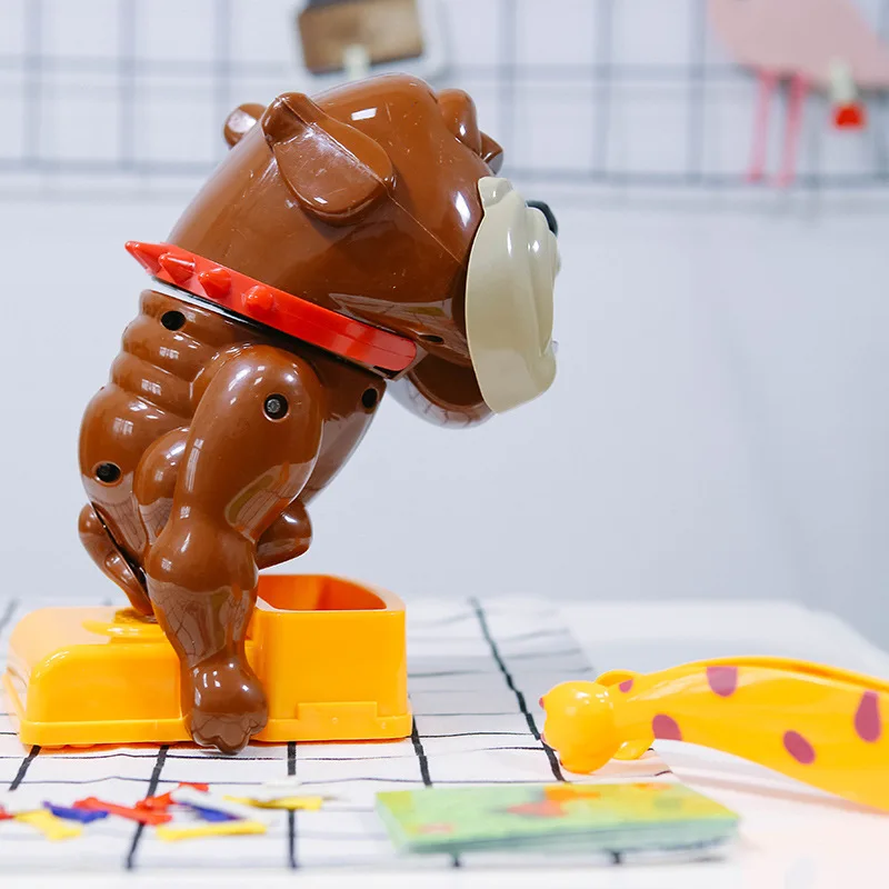 Чешуйчатая карточка Bad Dog Bones Tricky Toy Games для родителей и детей забавный подарок