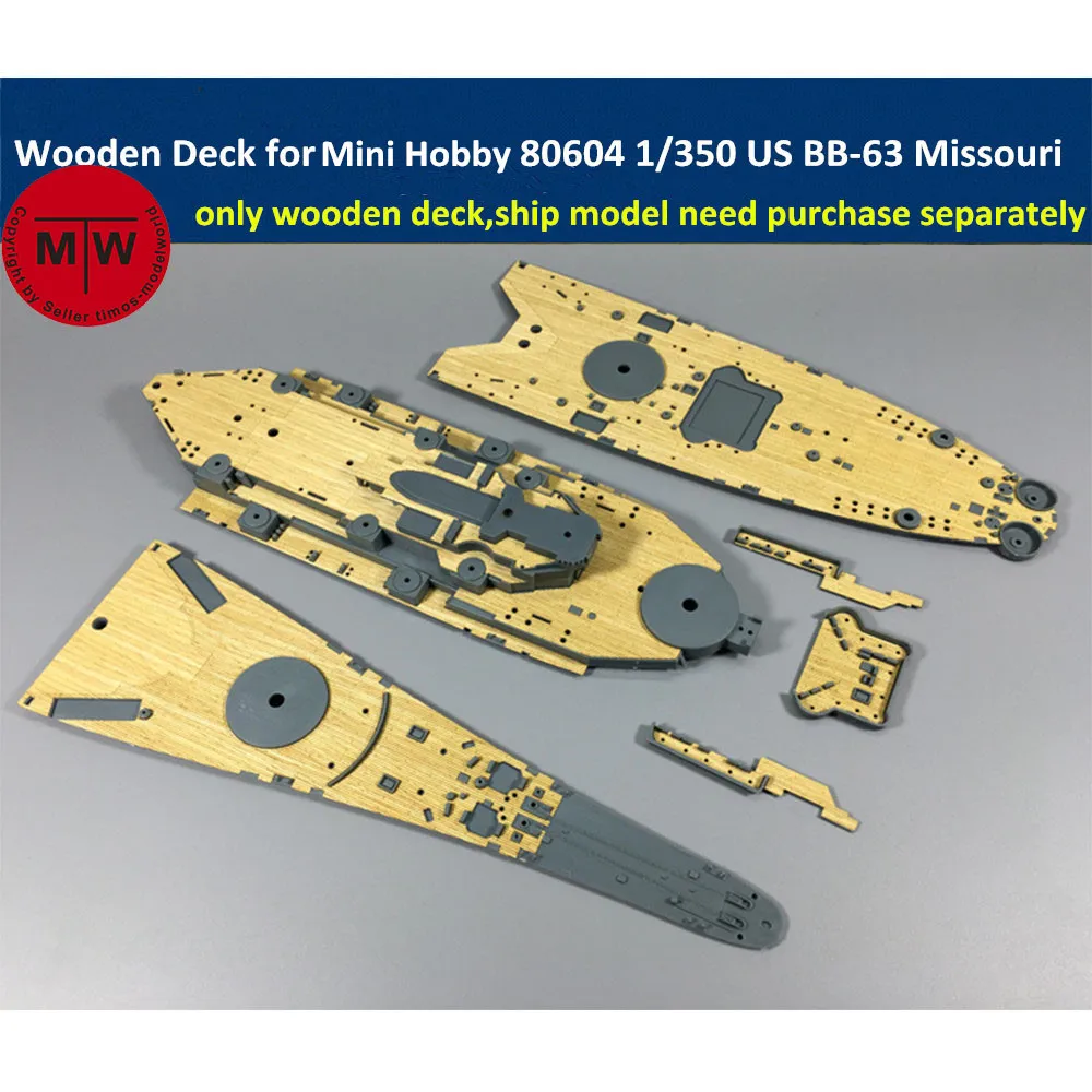 1/350 весы деревянный колоды для хобби мини 80604 US морской флот BB 63 Миссури