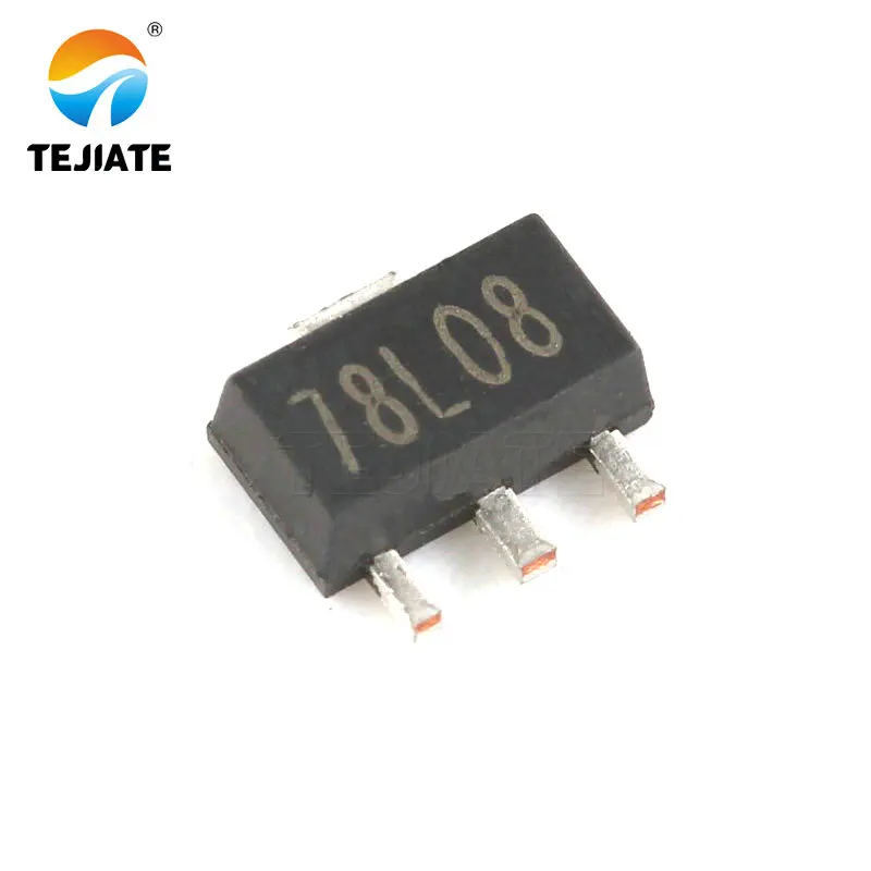 20 шт. линейный чип регулятора напряжения SOT 89 78L05 78L06 78L08 78L09 78L10 78L12 78L15|Интегральные