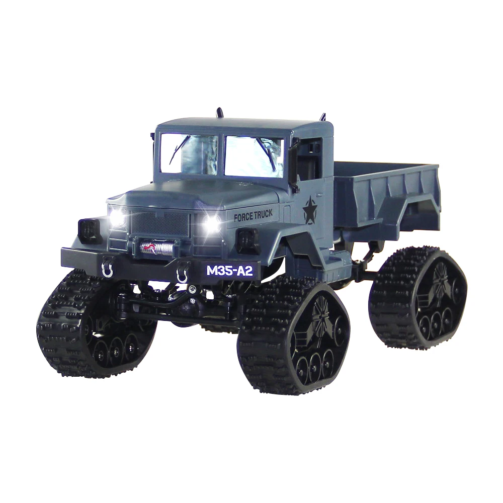 Внедорожный RC грузовик 2 4 Ghz 1/16 4WD снег шины с передним светом WiFi FPV 0.3MP камера