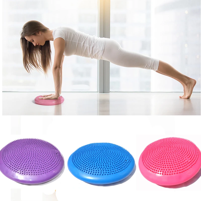 

Yoga Half Ball Physical Fitness Appliance Exercise Balls Point Massage Mat Exercise Balance Point Gym Stepping Stones
